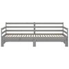 vidaXL Pull-out Day Bed without Mattress Grey 2x(90x200)cm