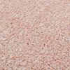 vidaXL Shaggy Area Rug 160 cm Old Pink