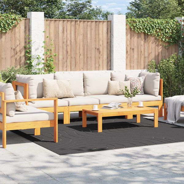 vidaXL Area Rugs Square Anthracite 240 x 240 cm