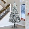 vidaXL Christmas Tree with 300 LEDs with Stand Green 300 cm PVC