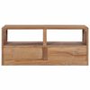 vidaXL TV Cabinet 90x30x40 cm Solid Teak Wood