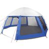 vidaXL Pool Tent with Removable Fly & Mesh Walls Azure Blue 510x510 cm