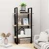 vidaXL Storage Shelf Sonoma Oak 60x30x105 cm Engineered Wood