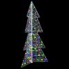 vidaXL Christmas Tree with 160 LEDs Multicolour 150 cm Acrylic