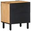 vidaXL Bedside Cabinet Brown 40x33x46 cm Solid Wood Mango