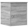 vidaXL Storage Box Grey Sonoma 40x42x46 cm Engineered Wood
