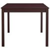 vidaXL Dining Table Dark Brown 180x90x73 cm Pinewood