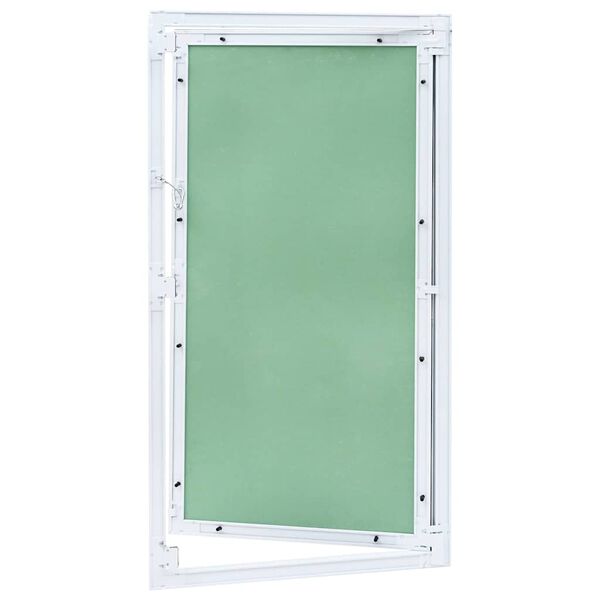 vidaXL Access Panel Green and Silver 45 x 85 cm