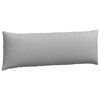 vidaXL Sofa Pillows 2 pcs Cloud Grey 120 x 40 cm Fabric