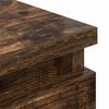 vidaXL TV Cabinet Smoked Oak 80x35x54 cm Engineered Wood