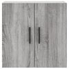 vidaXL Wall Cabinet Grey Sonoma 60x31x60 cm Engineered Wood