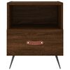 vidaXL Bedside Cabinets 2 pcs Brown Oak 40x35x47.5 cm Engineered Wood