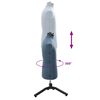 vidaXL Adjustable Dress Form Female Manual Blue 37.5-45.5 inch Fabric