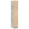 vidaXL Apothecary Cabinet&nbsp;Concrete Grey 30x41x174.5 cm Engineered Wood