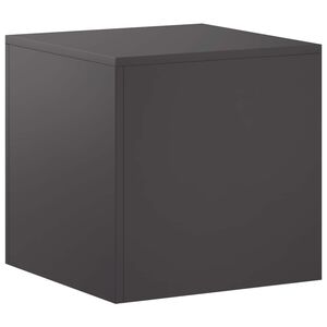 vidaXL Plant Stand Black 40 x 40 x 40 cm Steel