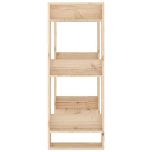 vidaXL Book Cabinet/Room Divider 60x35x91 cm Solid Wood Pine