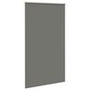 vidaXL Roller Blind Blackout Grey 125x230 cm Fabric Width 121.6 cm Polyester