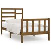 vidaXL Bed Frame without Mattress Honey Brown 90x200 cm Solid Wood Pine