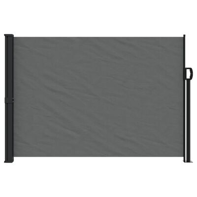 vidaXL Retractable Side Awning Anthracite 140x300 cm