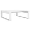 vidaXL Coffee Table White 100x100x35 cm Engineered Wood