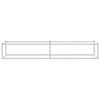 vidaXL Bed Frame without Mattress White 90x200 cm Metal