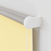 vidaXL Roller Blind Blackout Yellow 140x150 cm Fabric Width 136.6 cm Polyester