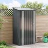 vidaXL Garden Sheds Anthracite 103 x 86 x 200 cm Metal