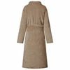 vidaXL Bathrobe without Hood Camel L Flannel