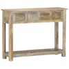 vidaXL Console Table 100x30x76 cm Solid Mango Wood