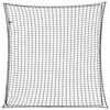 vidaXL Trailer Net with Elastic Rope Black 3x3 m PP