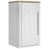 vidaXL Bathroom Furniture Set with Drawer 4 pcs White Solid Pine Wood