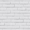 Noordwand Wallpaper Good Vibes Chalkboard Brick Wall White and Grey