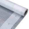 vidaXL Leno Tarpaulin 260 g/m&sup2; 2x6 m White