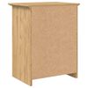 vidaXL Bedside Cabinet with Drawer BODO Honey Brown 53 x 38.5 x 67 cm