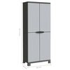 vidaXL Plastic Cabinet 68x39x171.5 cm