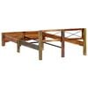 vidaXL Bed Frame without Mattress Solid Reclaimed Wood 140x200 cm