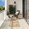 vidaXL Rug ARBIZU Indoor and Outdoor Vintage Design 80x250 cm