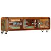 vidaXL TV Cabinet 120x30x37 cm Solid Reclaimed Wood