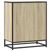 vidaXL Sideboard Sonoma Oak 62x35x76 cm Engineered Wood