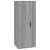 vidaXL 3 Piece TV Cabinet Set Grey Sonoma Engineered Wood