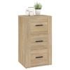 vidaXL Sideboard Sonoma Oak 40x33x70 cm Engineered Wood