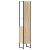vidaXL Bathroom Cabinet Sonoma 33 x 33 x 185.5 cm Engineered Wood