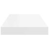 vidaXL Floating Wall Shelves 4 pcs White 50x23x3.8 cm MDF