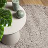 vidaXL Shaggy Rug PAMPLONA High Pile Modern Beige &Oslash; 120 cm