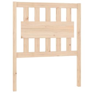 vidaXL Bed Headboard 80.5x4x100 cm Solid Wood Pine