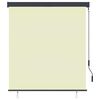 vidaXL Outdoor Roller Blind 140x250 cm Cream