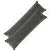 vidaXL Cushion with Pillow HOUTEN 2 pcs Dark Grey Velvet