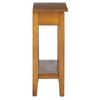 vidaXL Console Table with Drawer 60x30x75 cm Solid Wood Mahogany