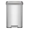 EKO Pedal Bin Cozy 45 L Matte Silver