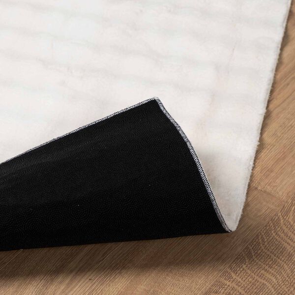 vidaXL Area Rugs Square HUARTE Cream 200 x 200 cm Polyester